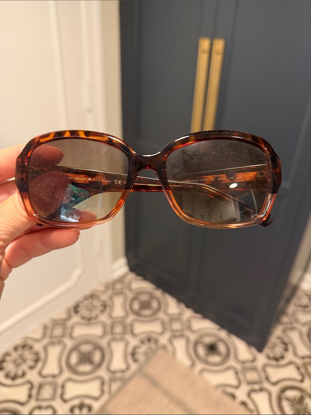 Kate Spade Tortoiseshell Women's Sunglasses - Brown